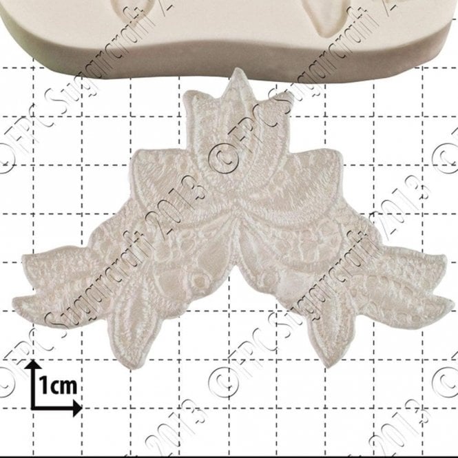 FPC Moulds Mia Lace Couture - Cake Decorating Silicone Mould