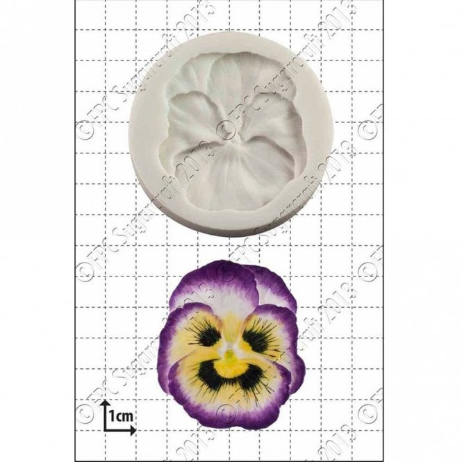 FPC Moulds 'Pansy' Silicone Mould