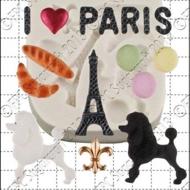 Paris - Cake Decorating Silicone Mould