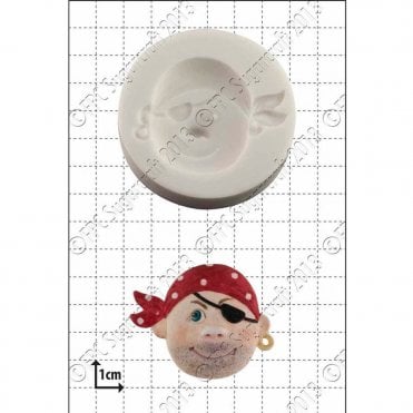'Pirate Face (2)' Silicone Mould