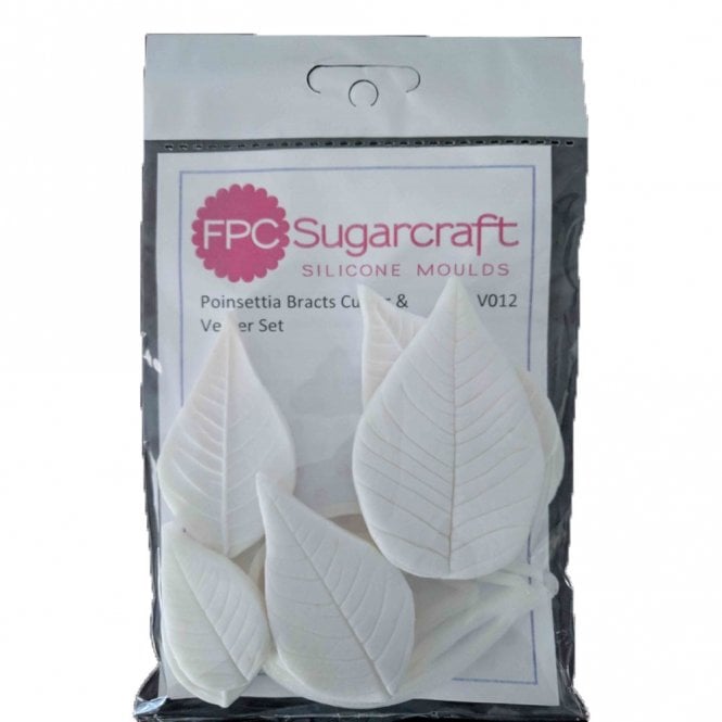 FPC Moulds Poinsettia Bracts Cutter & Veiner Set