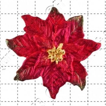 Poinsettia - Cake Decorating Silicone Mould