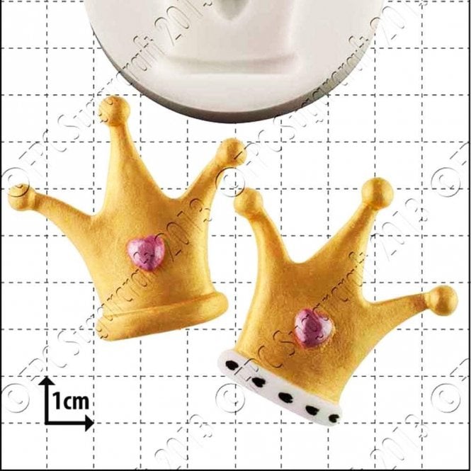 FPC Moulds Princess Crown - Cake Decorating Silicone Mould