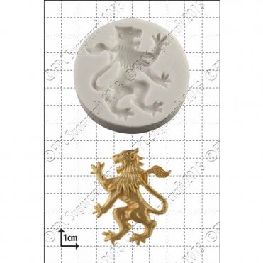'Rampant Lion (Left)' Silicone Mould