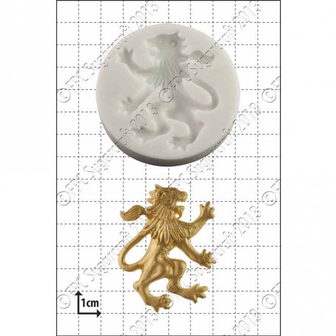 FPC Moulds 'Rampant Lion (Right)' Silicone Mould