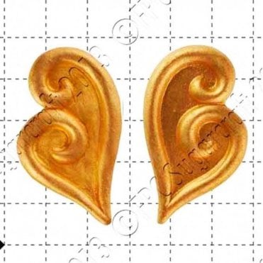 Reverse Hearts - Cake Decorating Silicone Mould