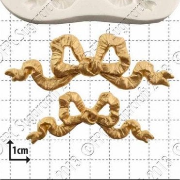 Ribbon Bows - Cake Decorating Silicone Mould
