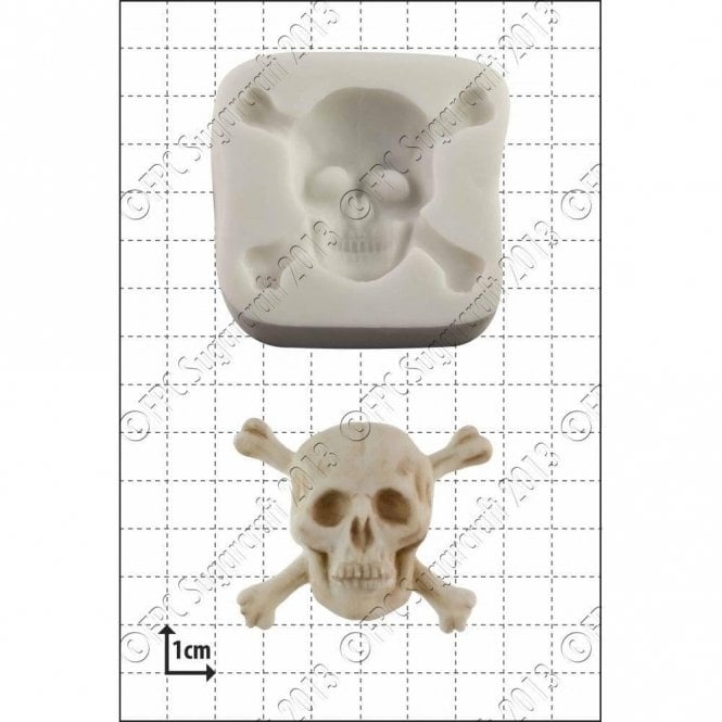 FPC Moulds 'Skull & Crossbones' Silicone Mould