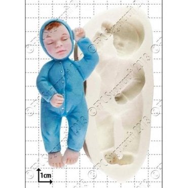 Sleeping Baby - Cake Decorating Silicone Mould