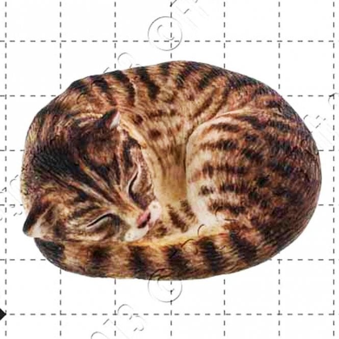 FPC Moulds Sleeping Cat - Cake Decorating Silicone Mould