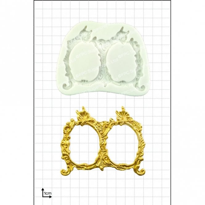 FPC Moulds 'Small Double Frames' Silicone Mould