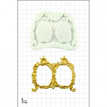 'Small Double Frames' Silicone Mould