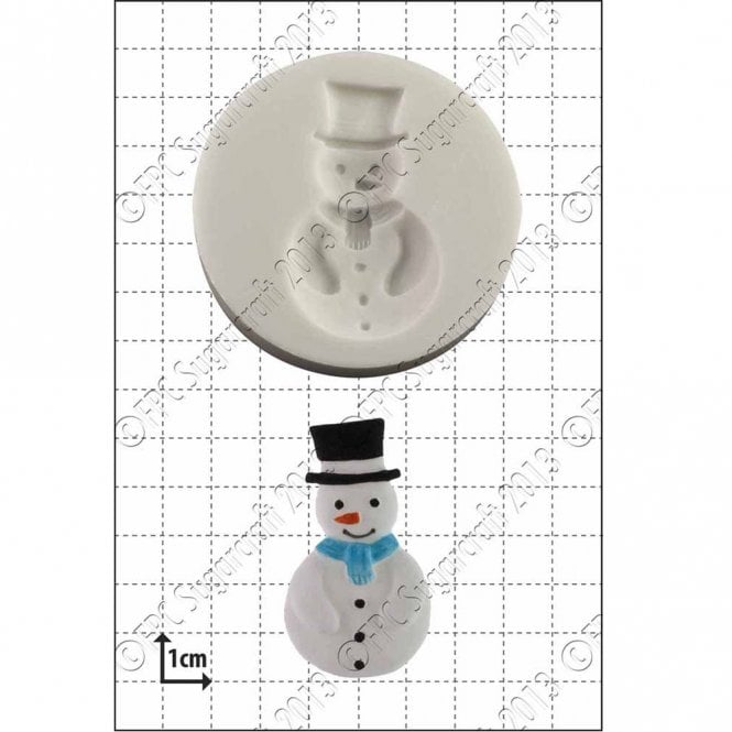 FPC Moulds Snowman Silicone Mould
