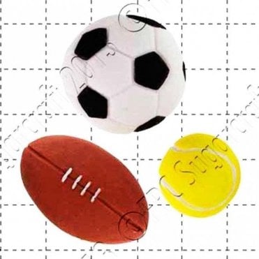 Sport Balls - Cake Decorating Silicone Mould