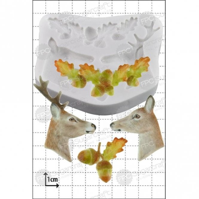 FPC Moulds 'Stag & Doe' Silicone Mould