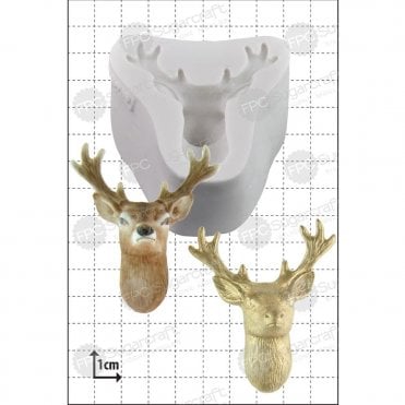Stag's Head' Silicone Mould