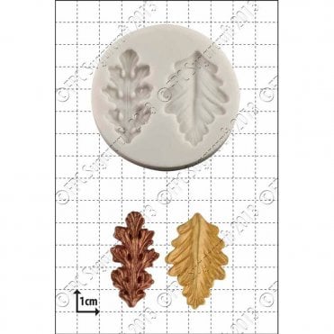 'Stylised leaves' Silicone Mould