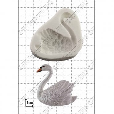 'Swan (left)' Silicone Mould