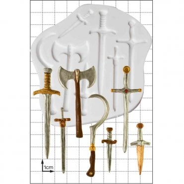 'Swords & Weapons' Silicone Mould