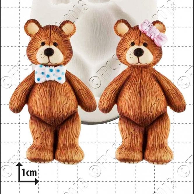 FPC Moulds Teddy - Cake Decorating Silicone Mould