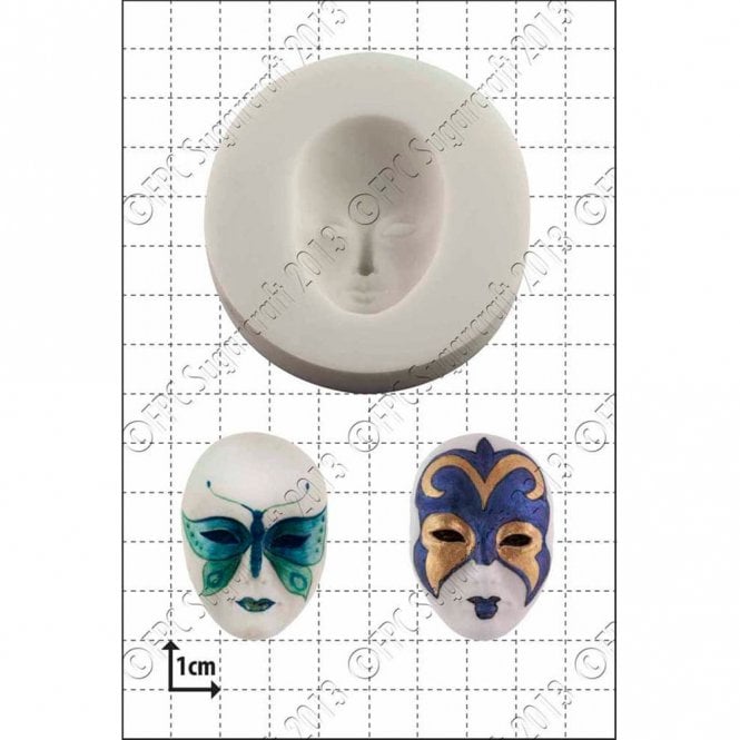 FPC Moulds 'Venetian mask' Silicone Mould