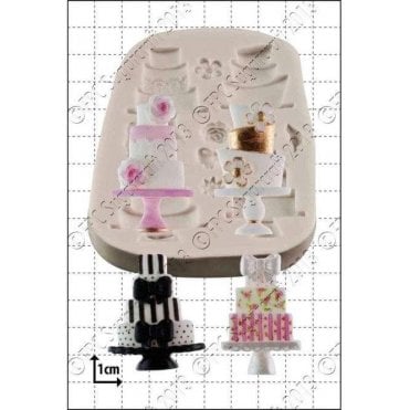 Wedding Cakes - Cake Decorating Silicone Mould