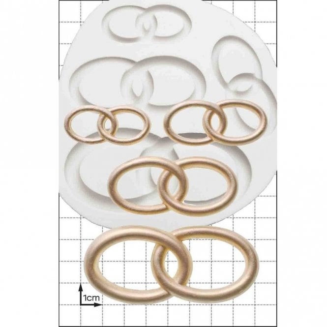 FPC Moulds 'Wedding Rings' Silicone Mould