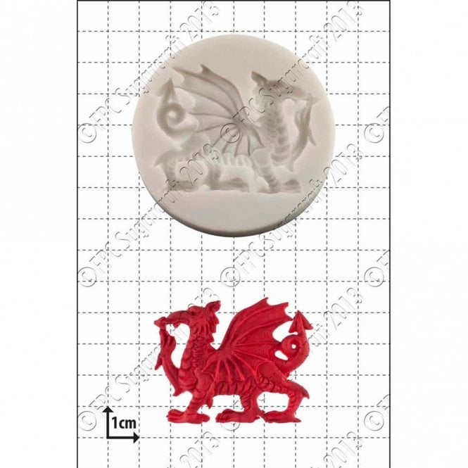 FPC Moulds 'Welsh dragon' Silicone Mould