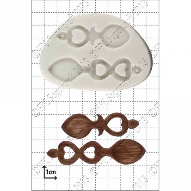 FPC Moulds 'Welsh Love Spoons' Silicone Mould