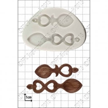 'Welsh Love Spoons' Silicone Mould