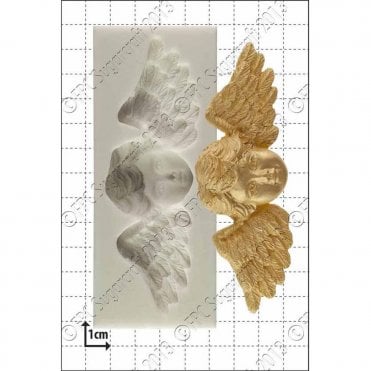 'Winged cherub' Silicone Mould