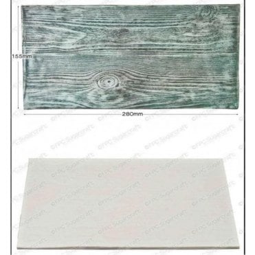 Woodgrain Impression Mat/Silicone Mould - Cake Decorating Silicone Mould
