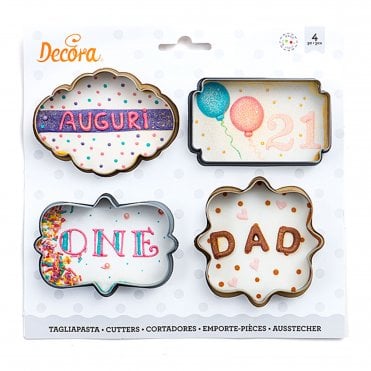 Frames Cookie Cutters Set Of 4