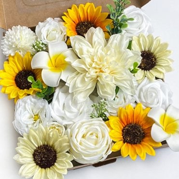 Frangipani Bliss DIY Faux Flower Box Set