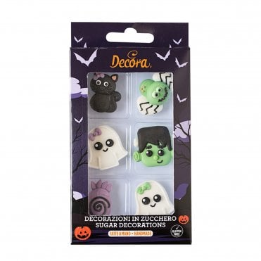 Frankenstein - Sugar Royal Icing Edible Decorations Best Before: 12/17/2025