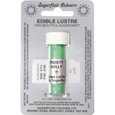 Frosty Holly - Edible Lustre Dusting Colour 2g