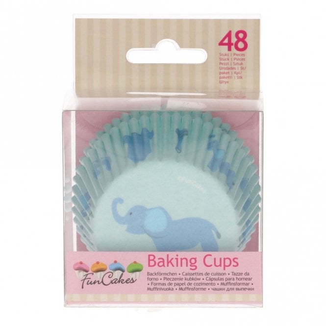 Fun Cakes Baby Boy Baking Cups Pack Of 48