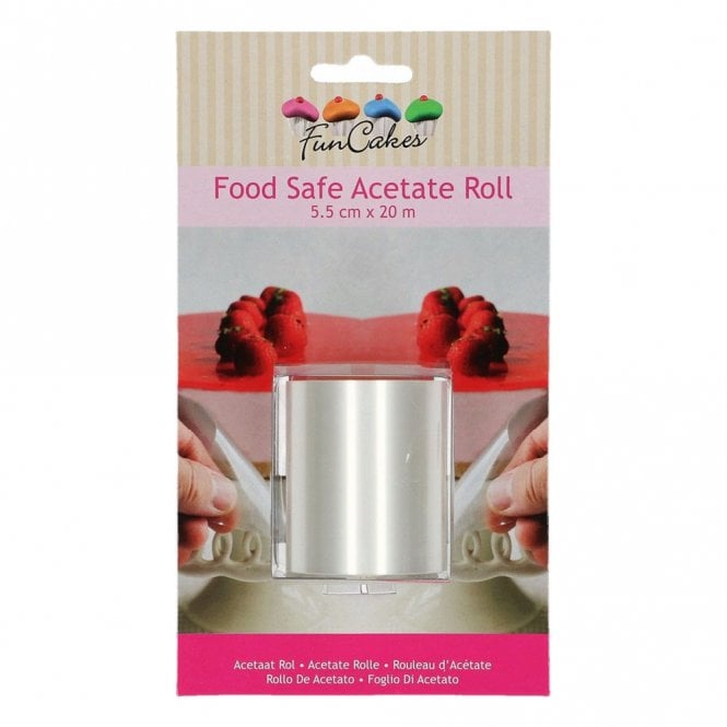 Fun Cakes Funcakes Acetate Roll - 5.5 cm