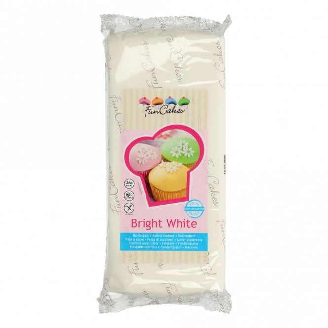 Fun Cakes Funcakes Fondant - Bright White - 1kg