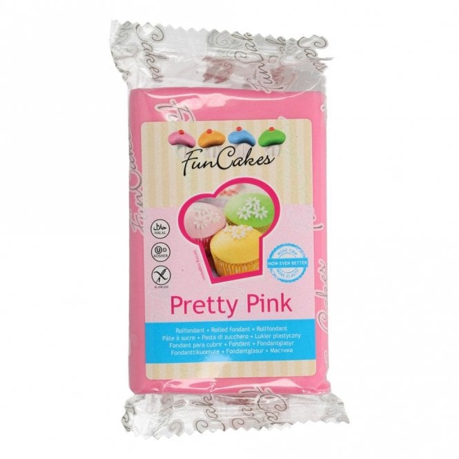 Fun Cakes Funcakes Fondant - Pretty Pink - 250g