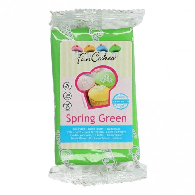 Fun Cakes Funcakes Fondant - Spring Green - 250g