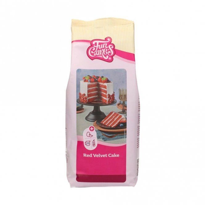 Fun Cakes Funcakes Mix For Red Velvet Cake - 1kg Best Before: 12/28/2025