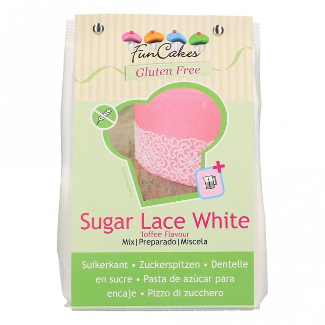 Fun Cakes Gluten Free Sugar Lace Toffee Flavour - 400g