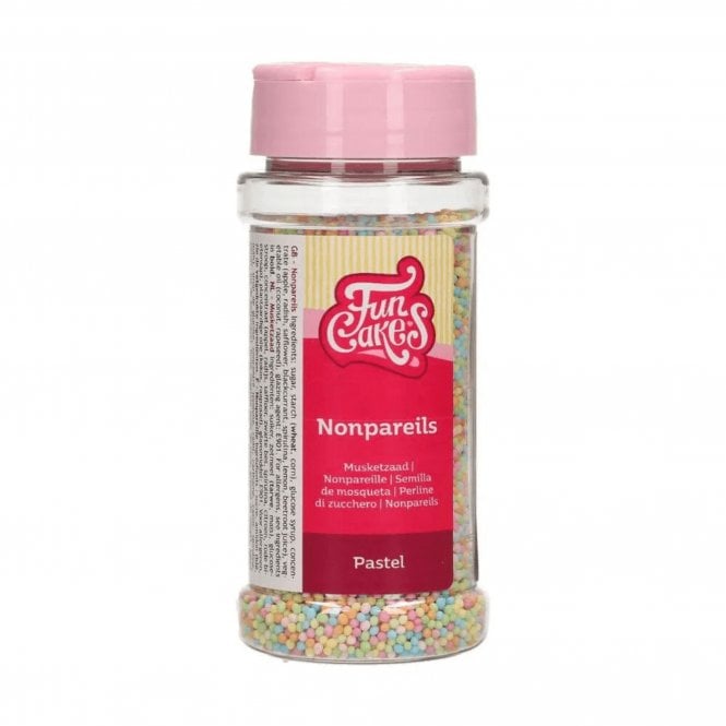 Fun Cakes Pastel Nonpareil Sprinkles - 80g