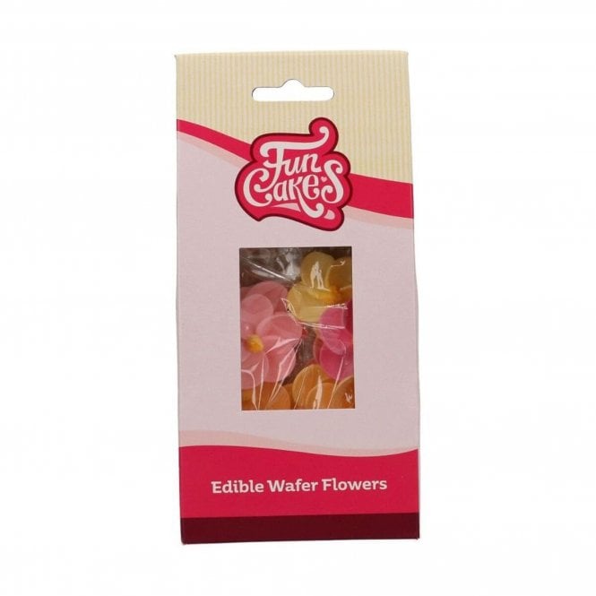 Fun Cakes Primrose - Edible Wafer Flowers Pack Of 12