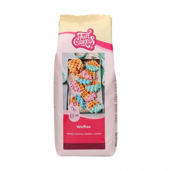 Fun Cakes Waffle Mix - Halal - 1kg Best Before: 28/05/2025