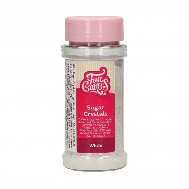 Fun Cakes White Sugar Crystals - 80g