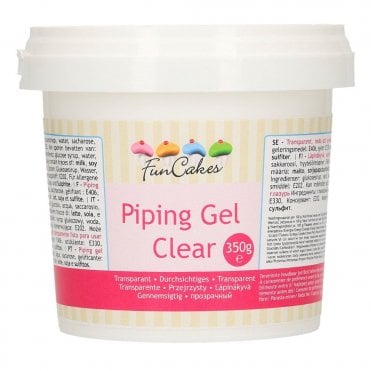 Funcakes Clear Piping Gel - 350g