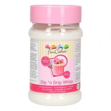 Funcakes Dip 'n Drip White - 375g