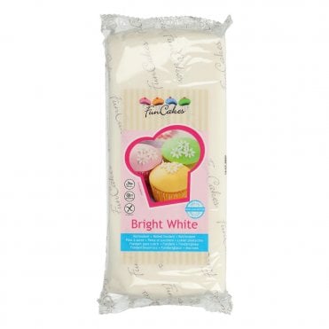 Funcakes Fondant - Bright White - 1kg